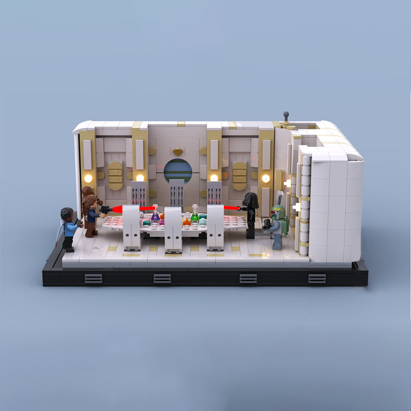 Goat Bricks Star Movie Betrayal in The Clouds Building Blocks Model