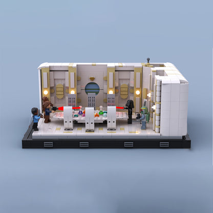 Goat Bricks Star Movie Betrayal in The Clouds Building Blocks Model