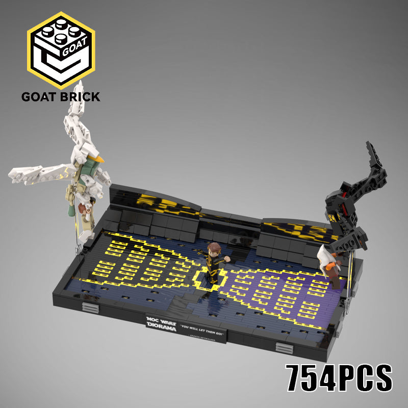 Goat Bricks Star Movie The Ones Building Blocks Model
