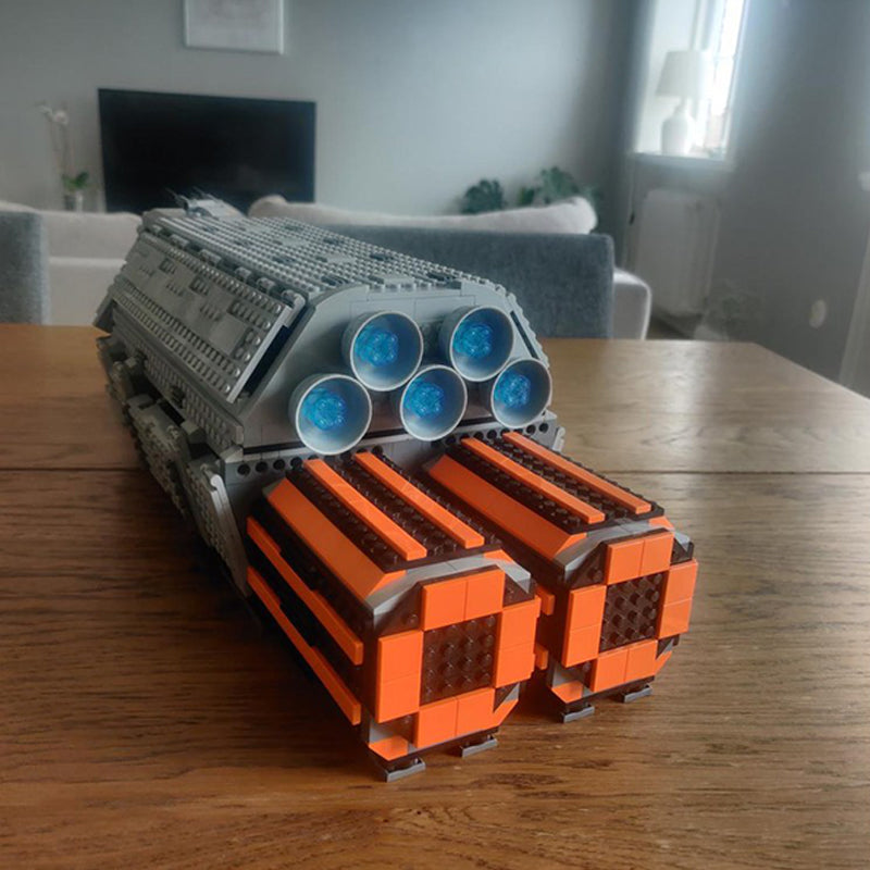 Goat Bricks Star Movie Imperial Heavy Freighter "The dependable Building Blocks Model