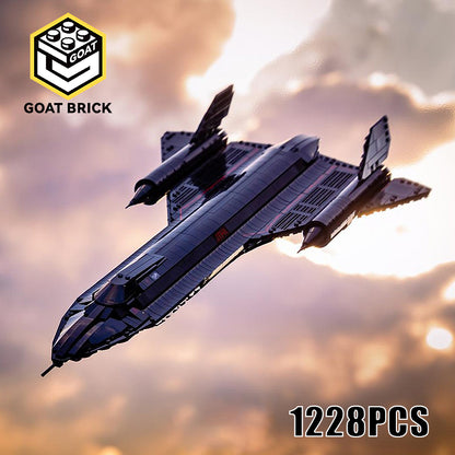 Goat Bricks Lockheed SR-71 Blackbird (Jetfire) Building Blocks Model