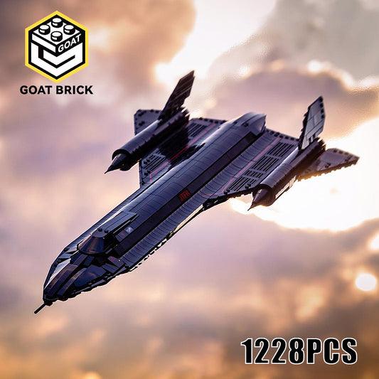 Goat Bricks Lockheed SR-71 Blackbird (Jetfire) Building Blocks Model