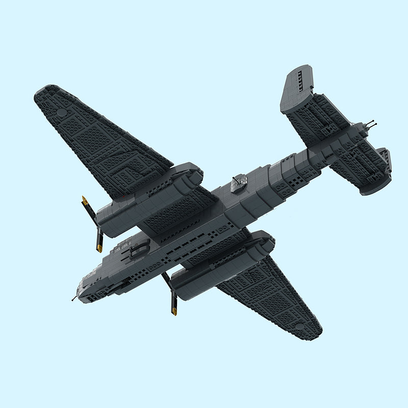 Goat Bricks B-25 Mitchell Building Blocks Model