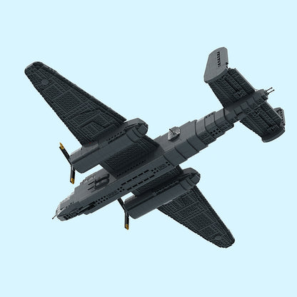 Goat Bricks B-25 Mitchell Building Blocks Model
