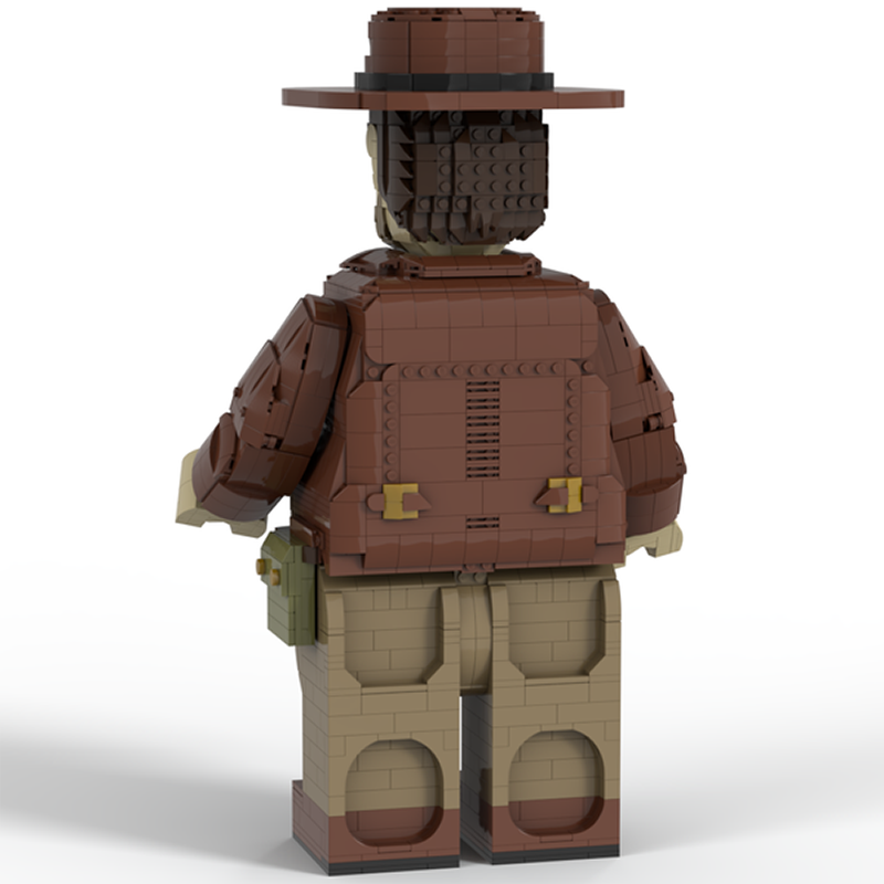 Goat Bricks Star Movie Indiana Jones Mega Figure Model