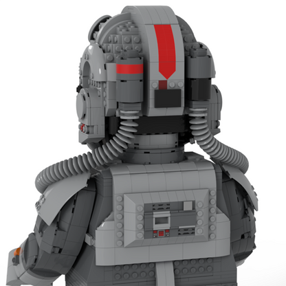 Goat Bricks Star Movie AT-AT Driver Mega Figure Model