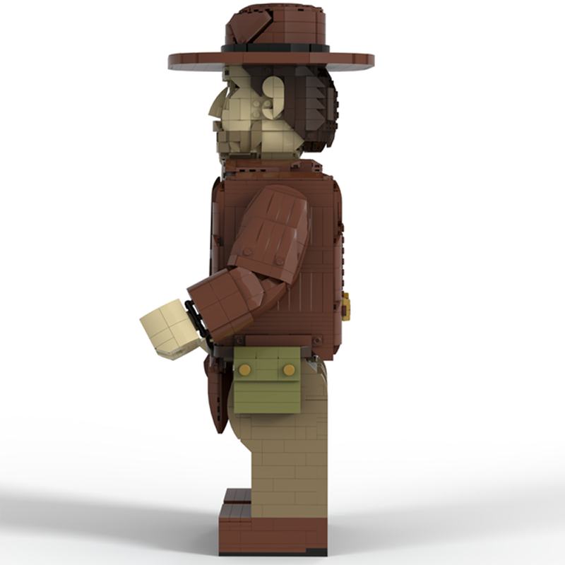 Goat Bricks Star Movie Indiana Jones Mega Figure Model