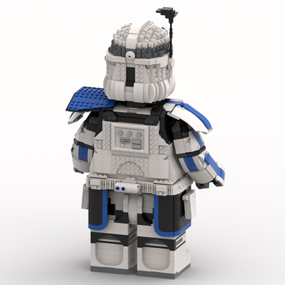 Goat Bricks Star Movie Captain Rex Phase Mega Figure Model