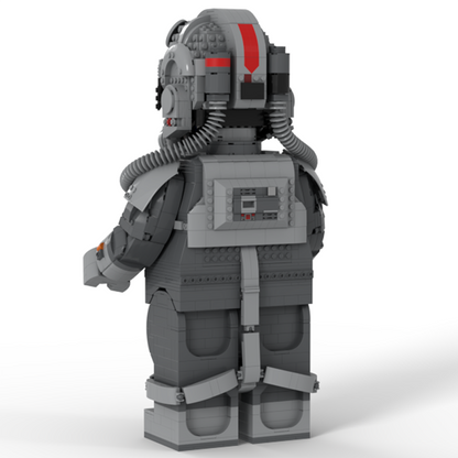 Goat Bricks Star Movie AT-AT Driver Mega Figure Model