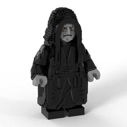 Goat Bricks Star Movie Emperor Palpatine Megafigure - Original trilogy version Model
