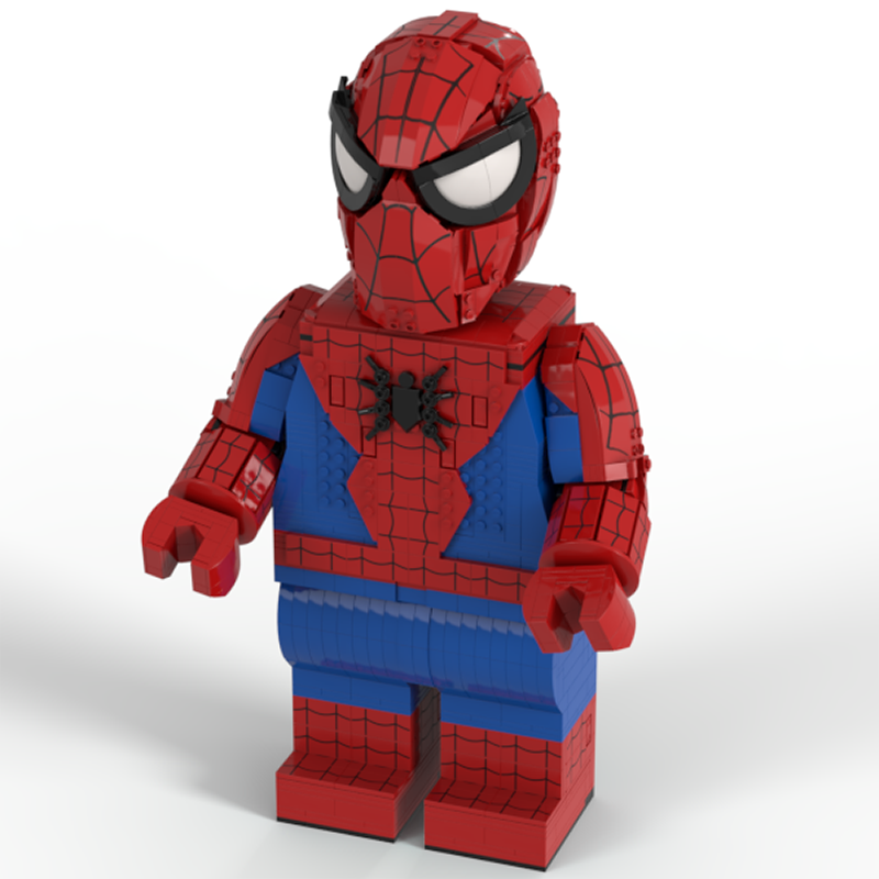Goat Bricks Star Movie Spider-Man Mega Figure Model