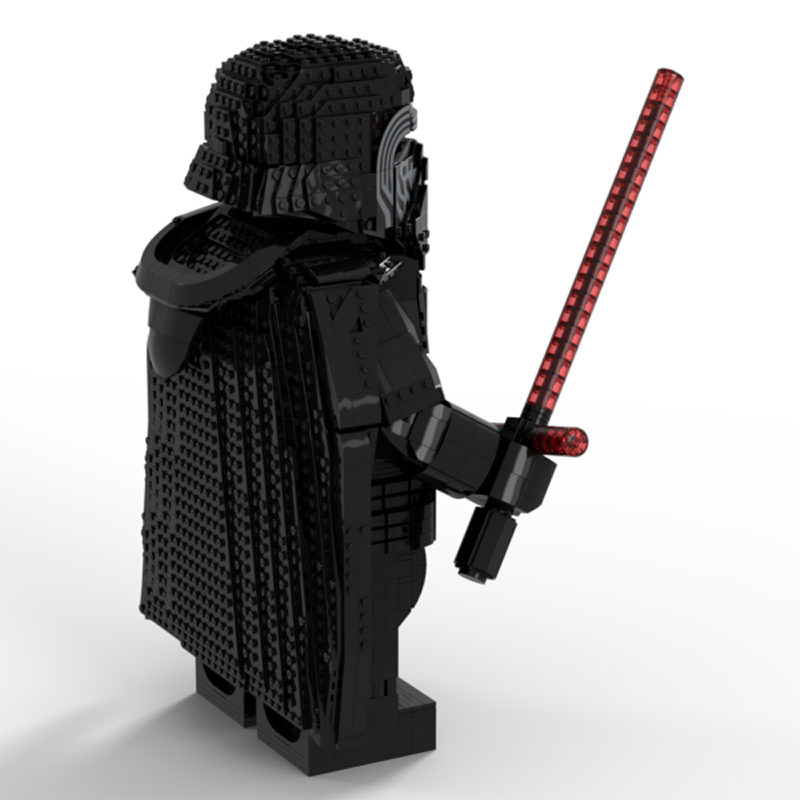 Goat Bricks Star Movie Kylo Ren Mega Figure Model