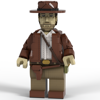 Goat Bricks Star Movie Indiana Jones Mega Figure Model