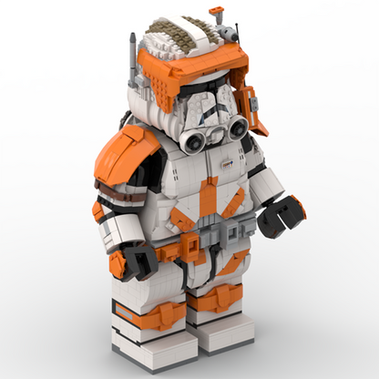 Goat Bricks Star Movie Commander Cody Phase Mega Figure Model