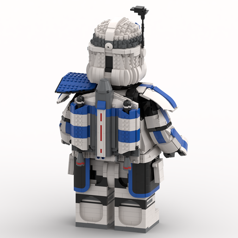Goat Bricks Star Movie Captain Rex Phase Mega Figure Model