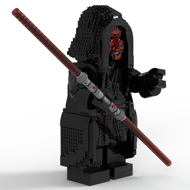 Goat Bricks Star Movie Darth Maul Mega Figure Model