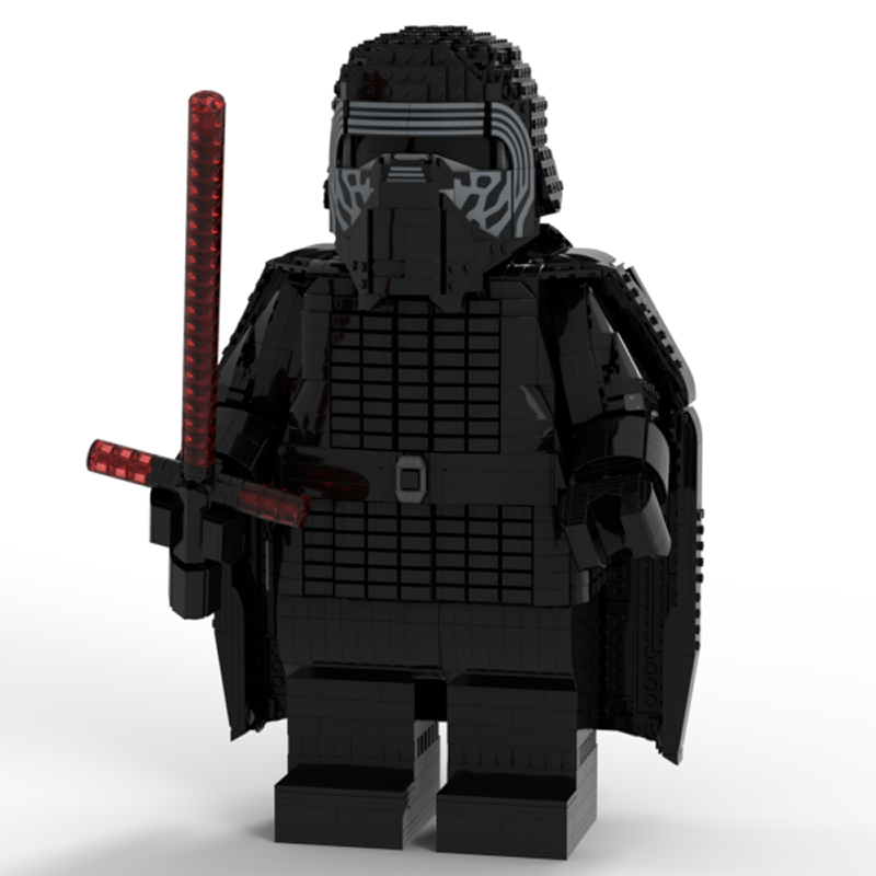 Goat Bricks Star Movie Kylo Ren Mega Figure Model