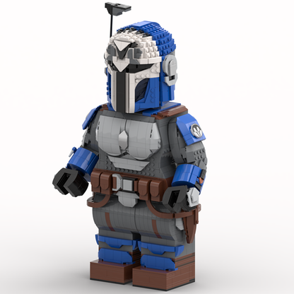 Goat Bricks Star Movie Bo Katan Kryze Mega Figure Model