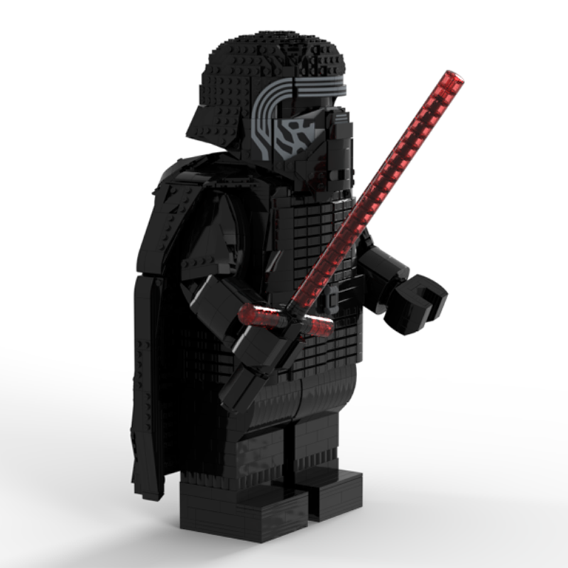 Goat Bricks Star Movie Kylo Ren Mega Figure Model
