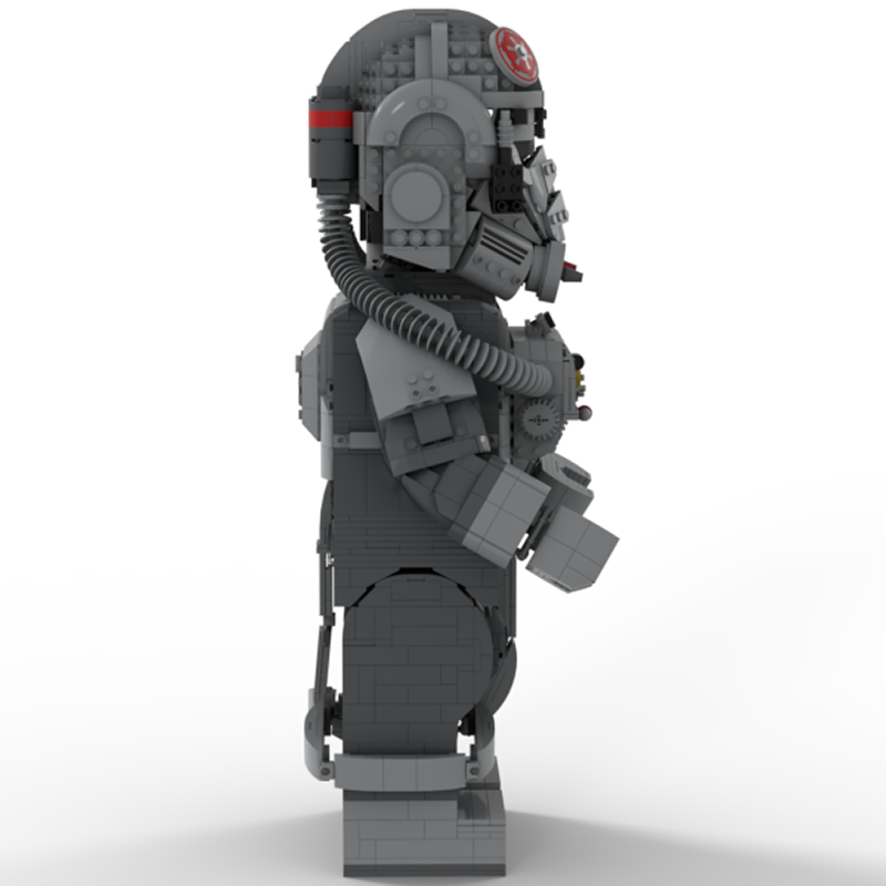Goat Bricks Star Movie AT-AT Driver Mega Figure Model