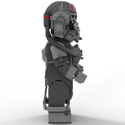 Goat Bricks Star Movie AT-AT Driver Mega Figure Model