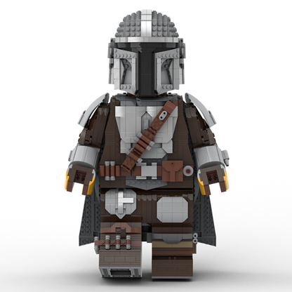 Goat Bricks Star Movie The Mandalorian Mega Figure Model