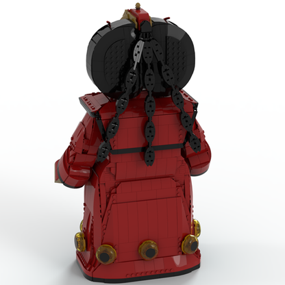 Goat Bricks Star Movie Padmé Amidala (Queen outfit)  Mega Figure Model