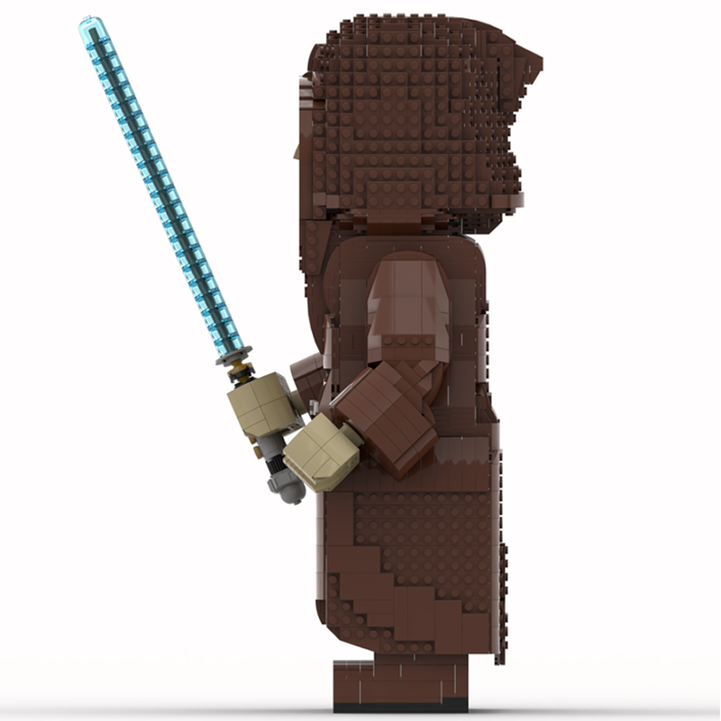 Goat Bricks Star Movie ObiWan Kenobi Mega Figure Model