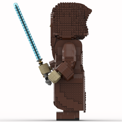 Goat Bricks Star Movie ObiWan Kenobi Mega Figure Model