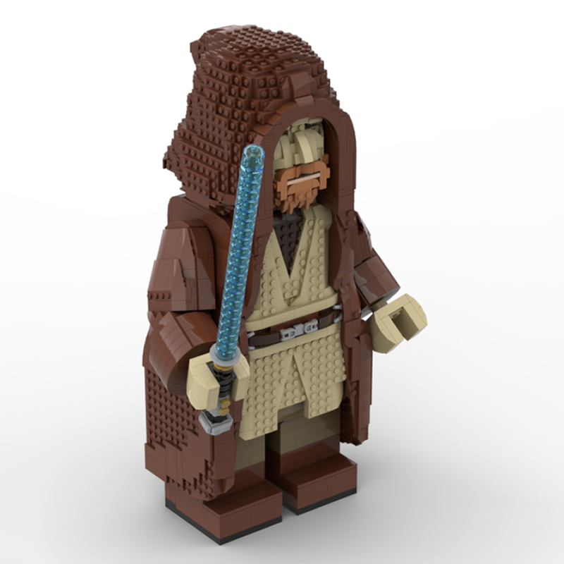 Goat Bricks Star Movie ObiWan Kenobi Mega Figure Model