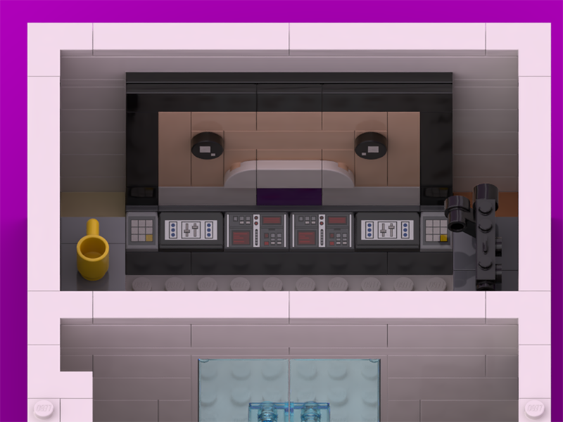 Goat Bricks Super Heroes Marvel Movie Fisk Tower Street View Model