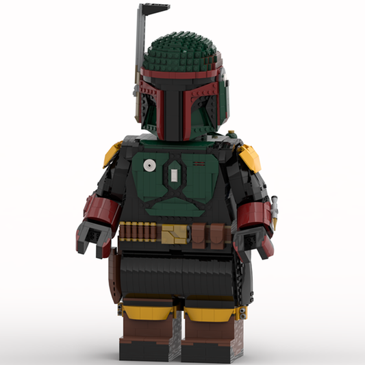 Goat Bricks Star Movie Boba Fett Mega Figure Model