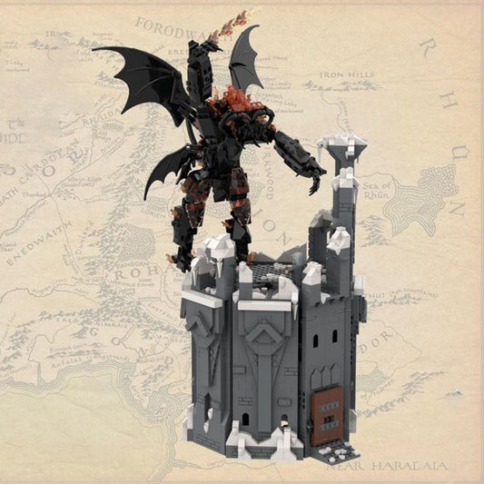 Goat Bricks Durin's Tower Building Blocks Model