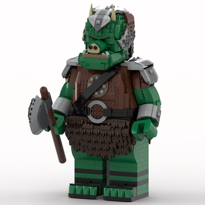 Goat Bricks Star Movie Gamorrean Guard Mega Figure Model