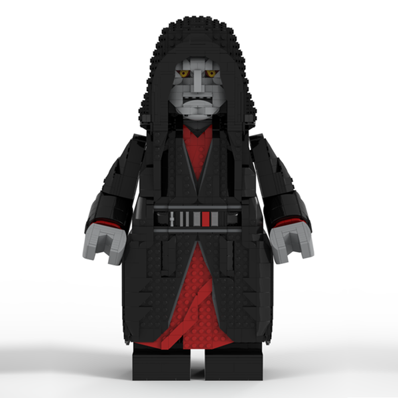 Goat Bricks Star Movie Emperor Palpatine Megafigure - The Rise of Skywalker version Model