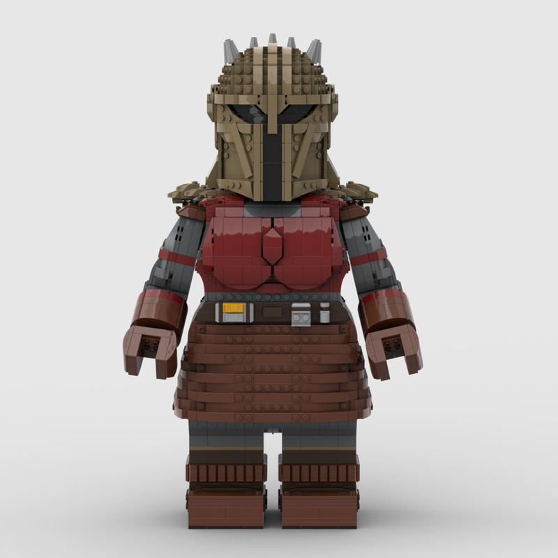 Goat Bricks Star Movie The Armorer Mega Figure Model