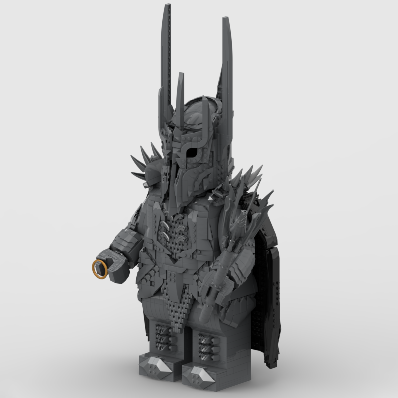 Goat Bricks The Lord of the Ring Sauron Mega Figure Model