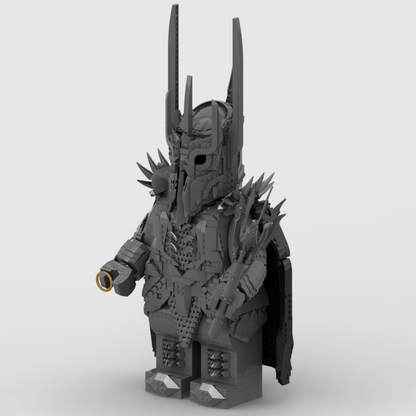 Goat Bricks The Lord of the Ring Sauron Mega Figure Model