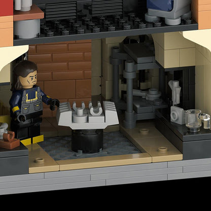 Goat Bricks Star Movie Andor - Streets of Ferrix - Workshop Building Blocks Model