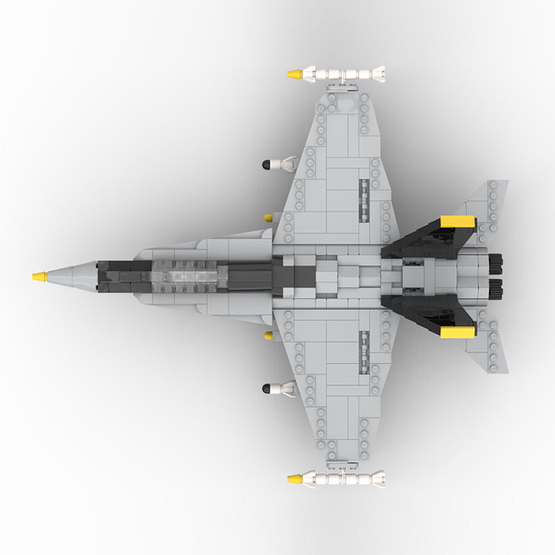 Goat Bricks F-18 Hornet 1:48 Scale Building Blocks Model