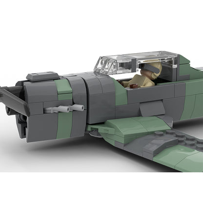 Goat Bricks Pilatus P-2 training aircraft (Messerschmitts) Building Blocks Model