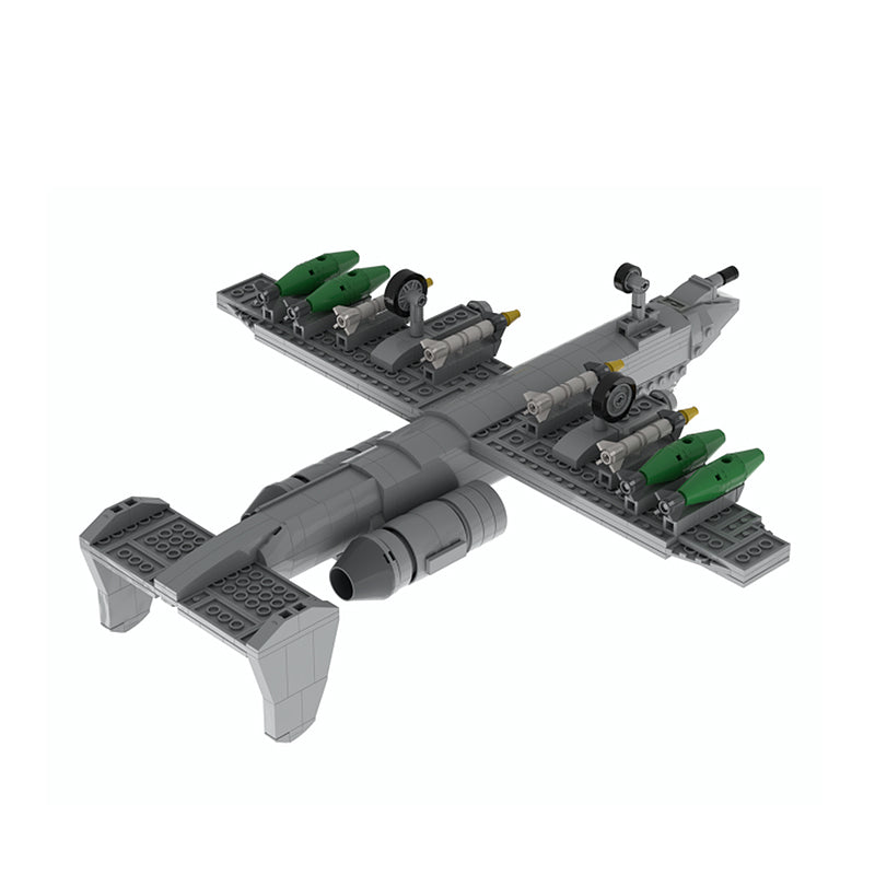 Goat Bricks A-10 Thunderbolt II 1:48 Scale Building Blocks Model