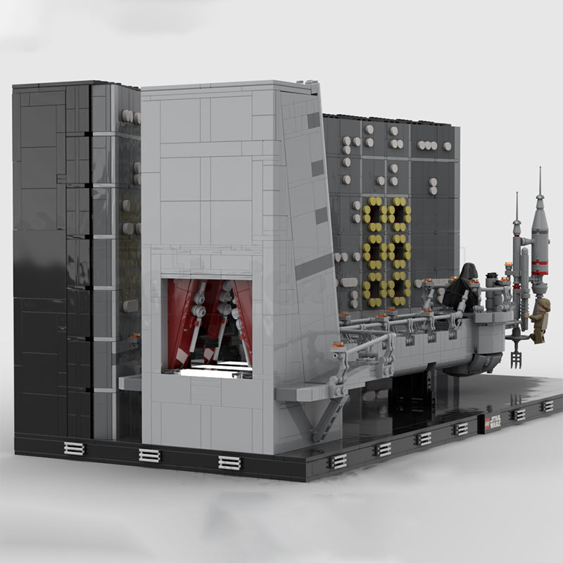 Goat Bricks Star Movie UCS Bespin Duel Diorama Building Blocks Model