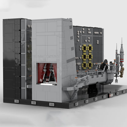 Goat Bricks Star Movie UCS Bespin Duel Diorama Building Blocks Model