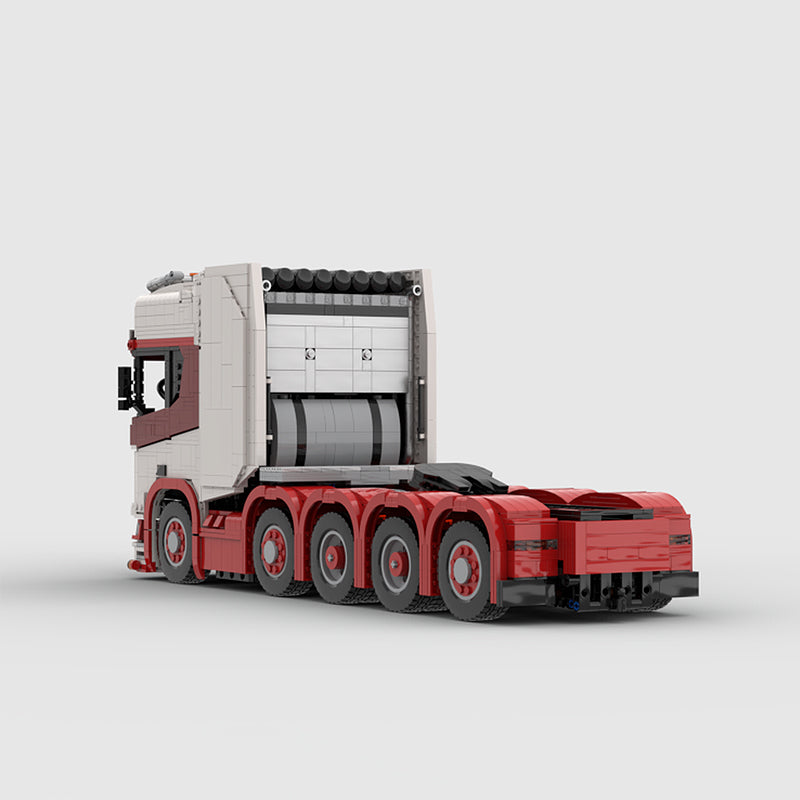 Goat Bricks SCANIA 770s 10x4 tractor(red) Building Blocks Model