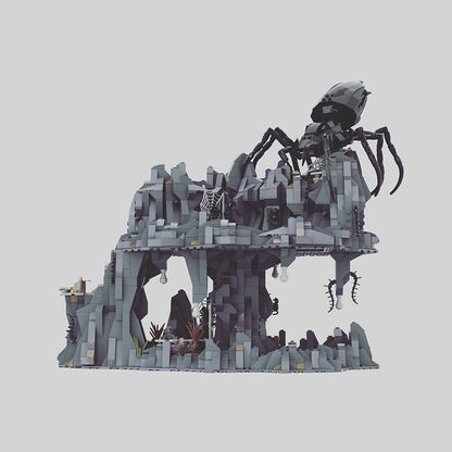 Goat Bricks Shelob's Lair Building Blocks Model