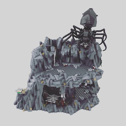 Goat Bricks Shelob's Lair Building Blocks Model