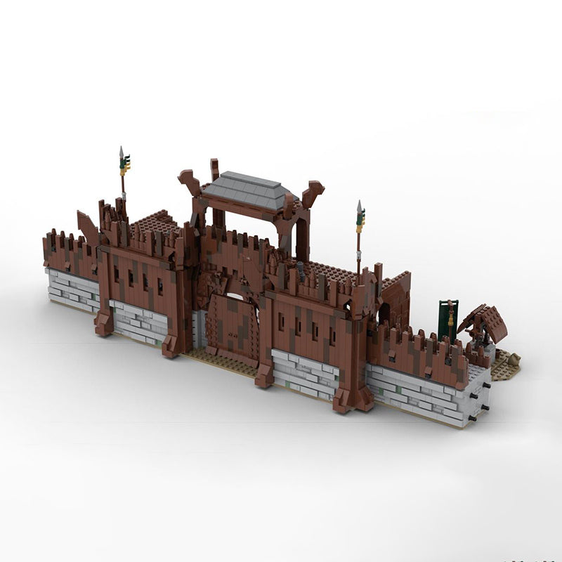 Goat Bricks UCS Edoras - Great Walls Building Blocks Model