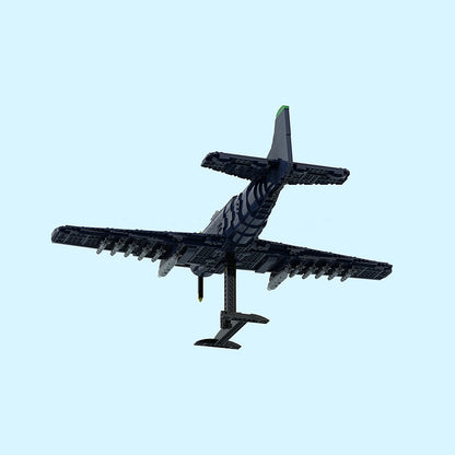 Goat Bricks US Navy AD-2 Skyraider Building Blocks Model