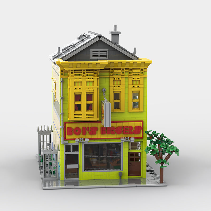 Goat Bricks Bob's Burgers house Building Blocks Model